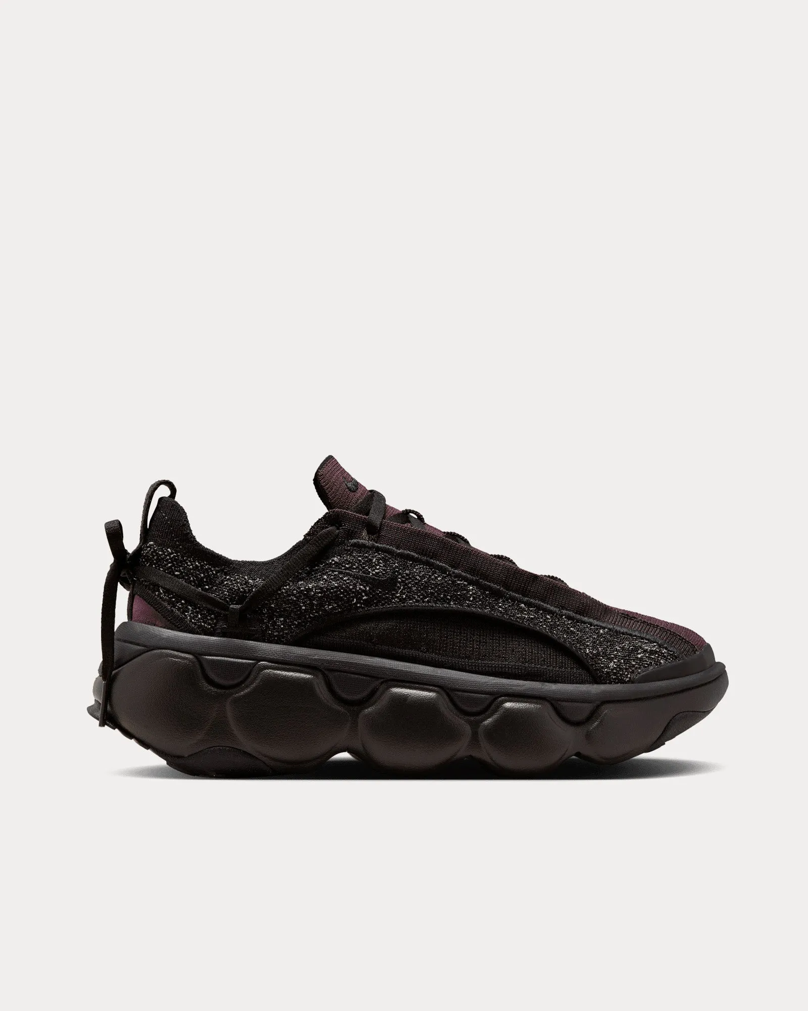 Flyknit Bloom Black / Black Velvet / Brown Low Top Sneakers