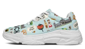 German Teacher Chunky Sneakers