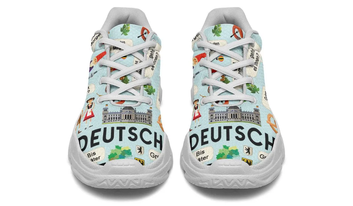 German Teacher Chunky Sneakers