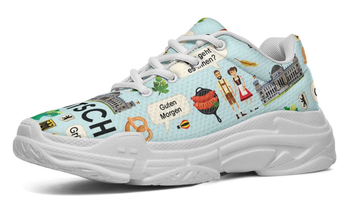 German Teacher Chunky Sneakers