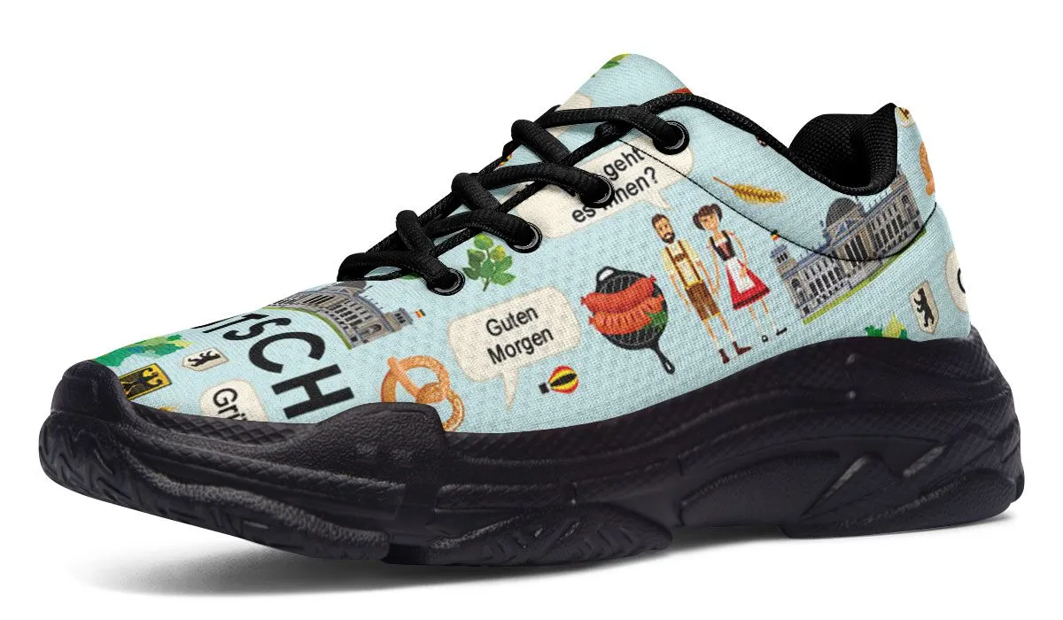 German Teacher Chunky Sneakers