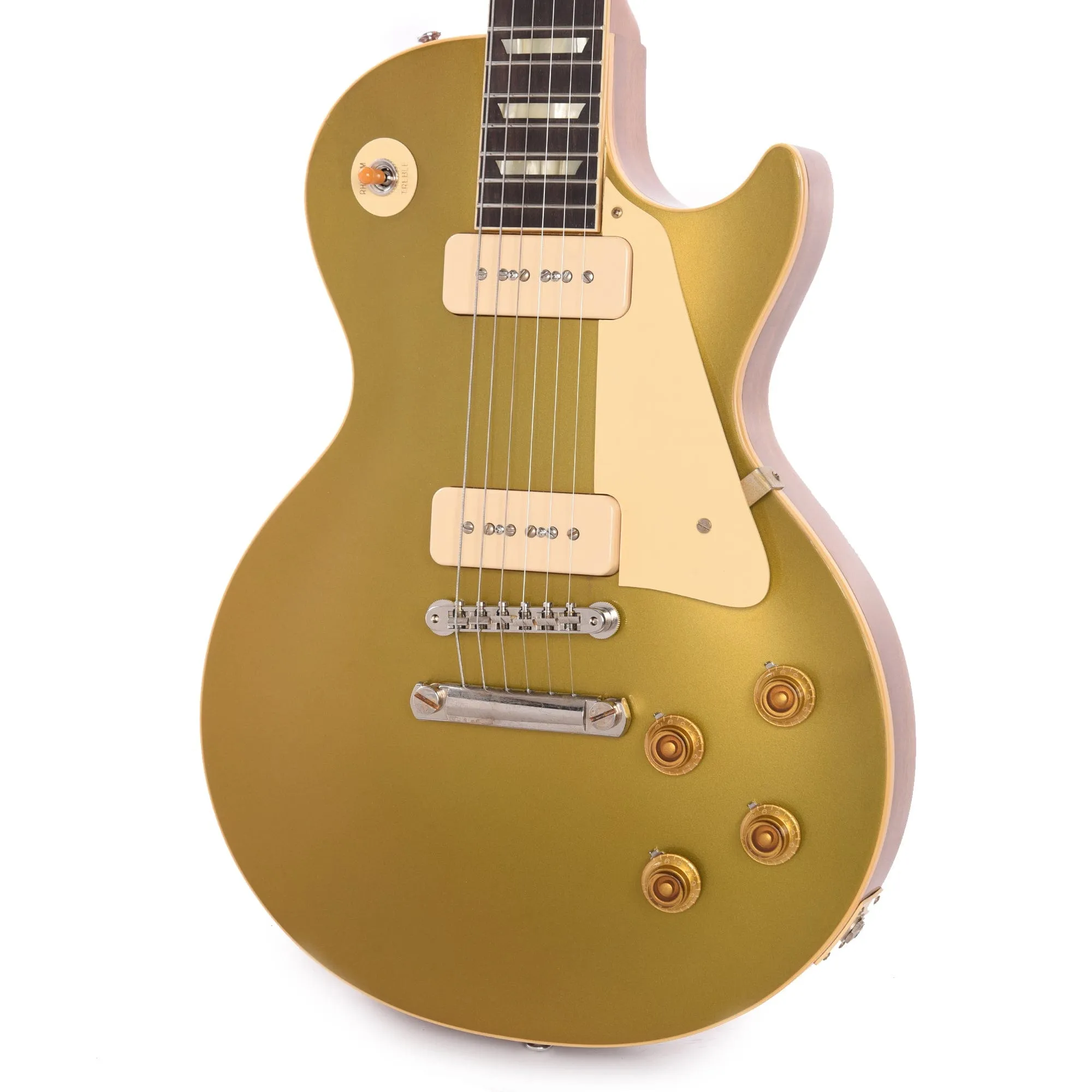 Gibson 1956 Les Paul Goldtop Reissue VOS Electric Guitar, Double Gold (LPR56VODGNH1)