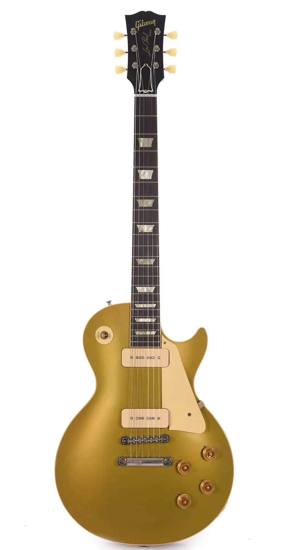 Gibson 1956 Les Paul Goldtop Reissue VOS Electric Guitar, Double Gold (LPR56VODGNH1)