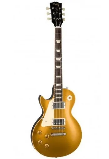 Gibson 1957 Les Paul Goldtop Darkback Reissue VOS (Left-handed) Electric Guitar, Double Gold (LPR57LHVODBDGNH1)