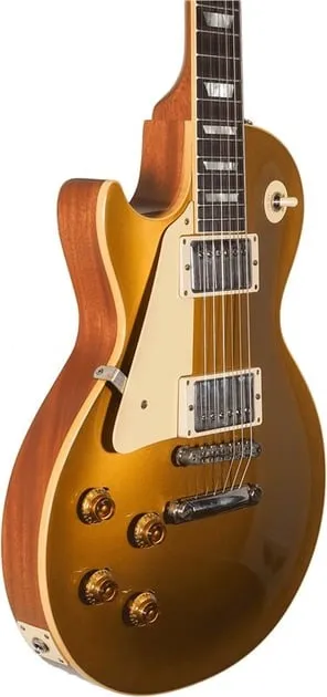 Gibson 1957 Les Paul Goldtop Reissue VOS (Left-handed) Electric Guitar, Double Gold (LPR57LHVODGNH1)