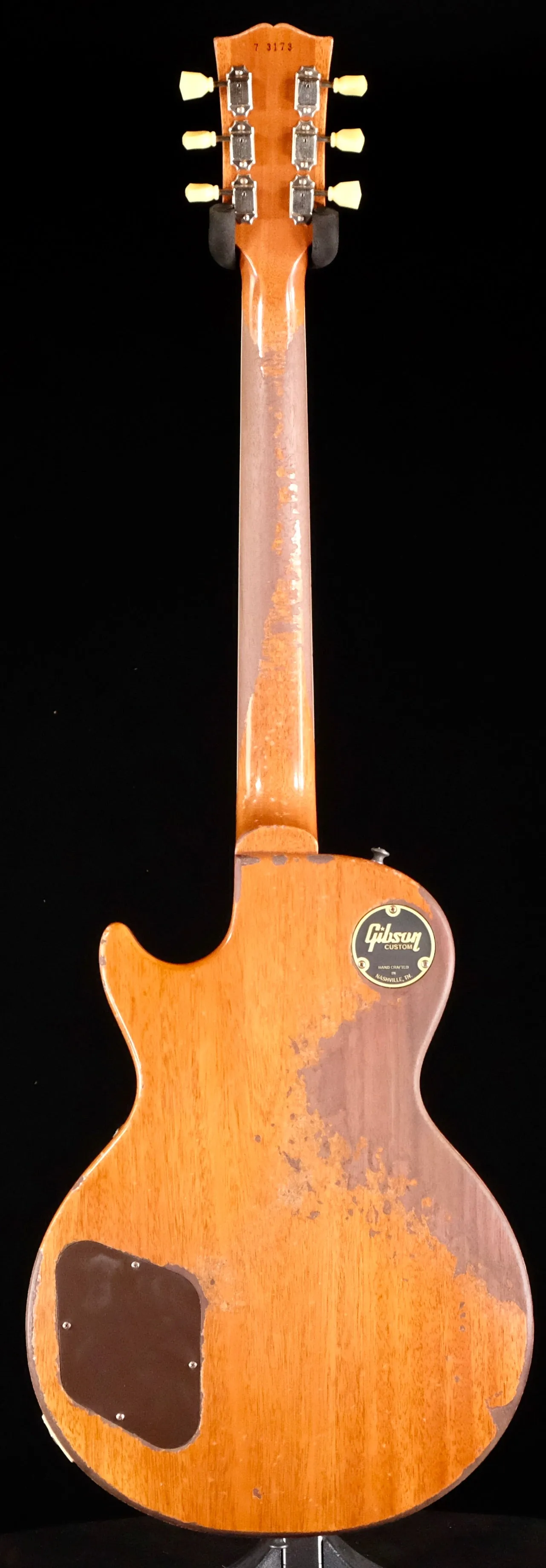 Gibson Custom 1957 Les Paul Goldtop Reissue Electric Guitar - Murphy Lab Ultra Heavy Aged Double Gold