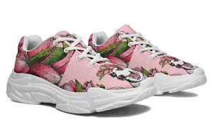 Goofy Siberian Husky Chunky Sneakers