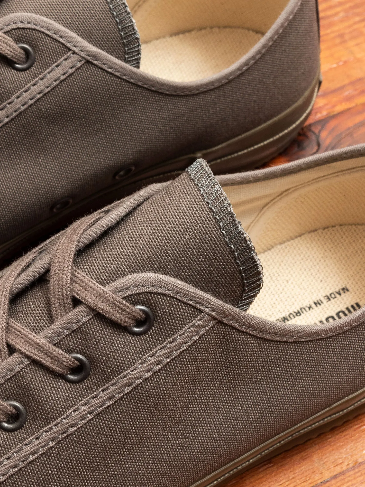 Gym Court Sneaker in Grey