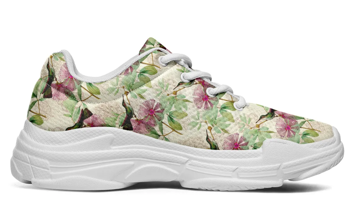 Hummingbirds Chunky Sneakers