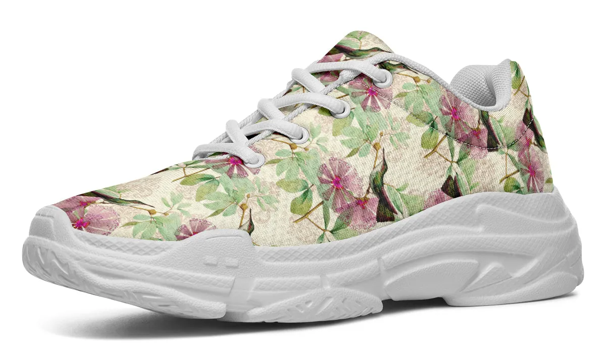 Hummingbirds Chunky Sneakers