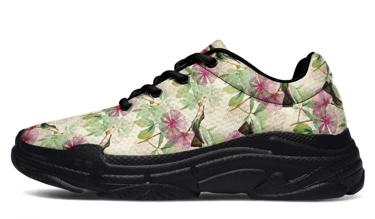 Hummingbirds Chunky Sneakers