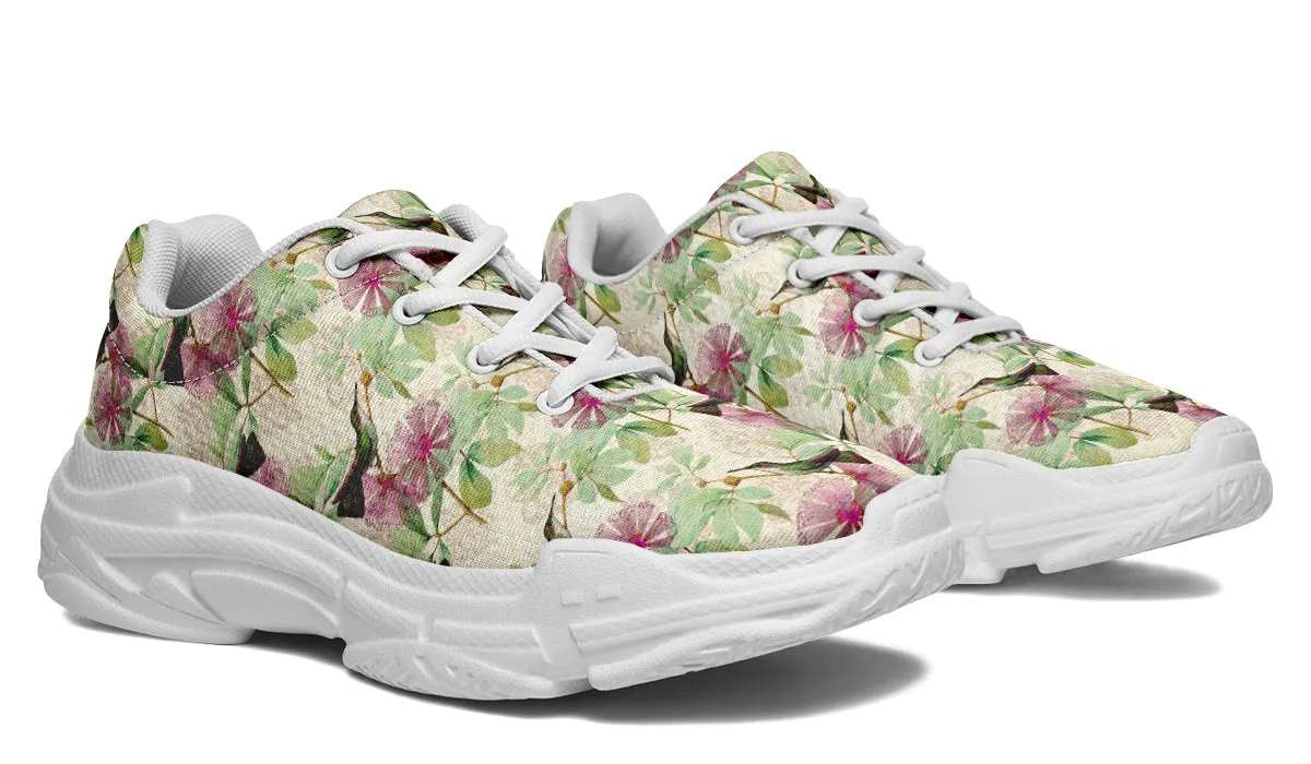 Hummingbirds Chunky Sneakers