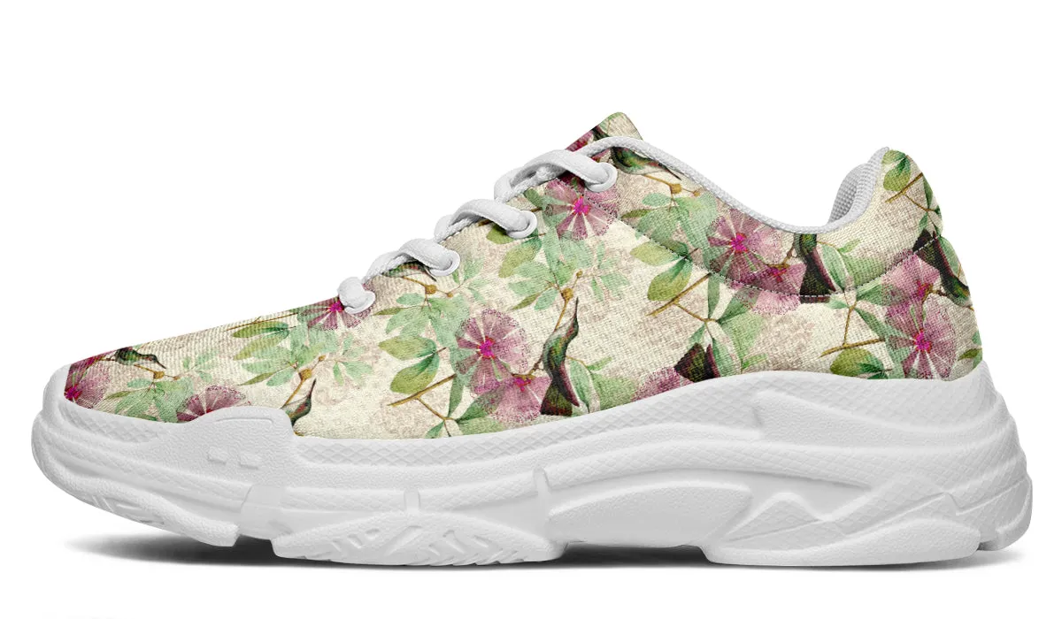 Hummingbirds Chunky Sneakers