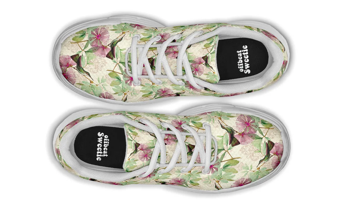 Hummingbirds Chunky Sneakers