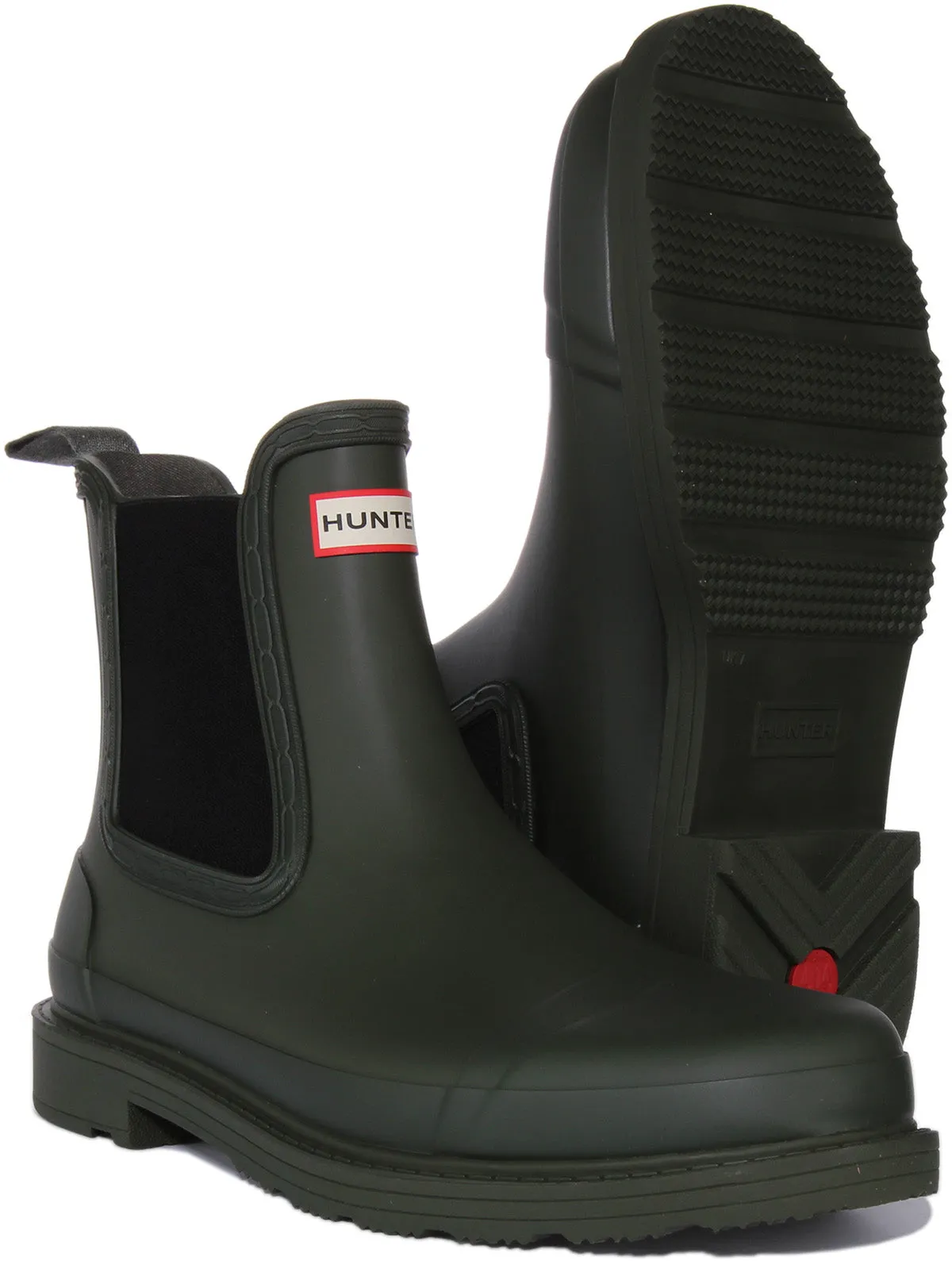 Hunter Command Chelsea In Olive For Women