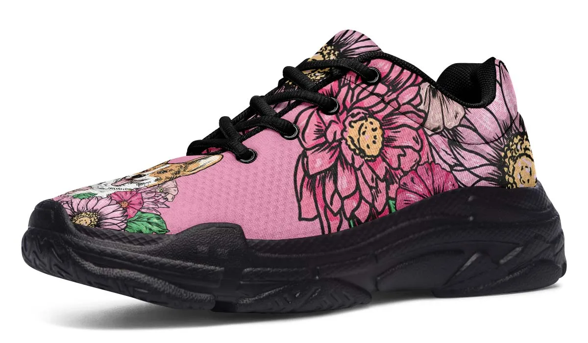 Illustrated Corgi Chunky Sneakers