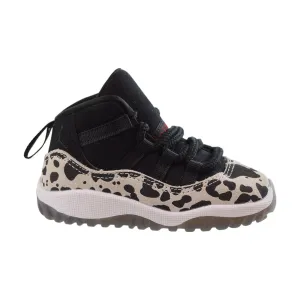 Jordan 11 Retro Animal Instinct (TD) Toddlers Shoes Black-Gym Red-Sail