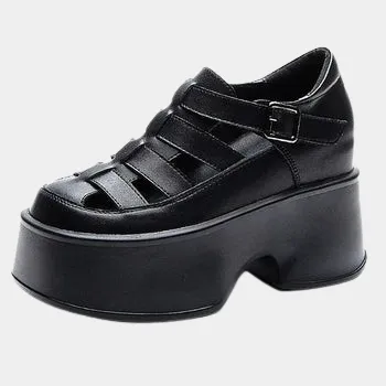 Joskaa 2024 New Platform Wedge Chunky Sandals