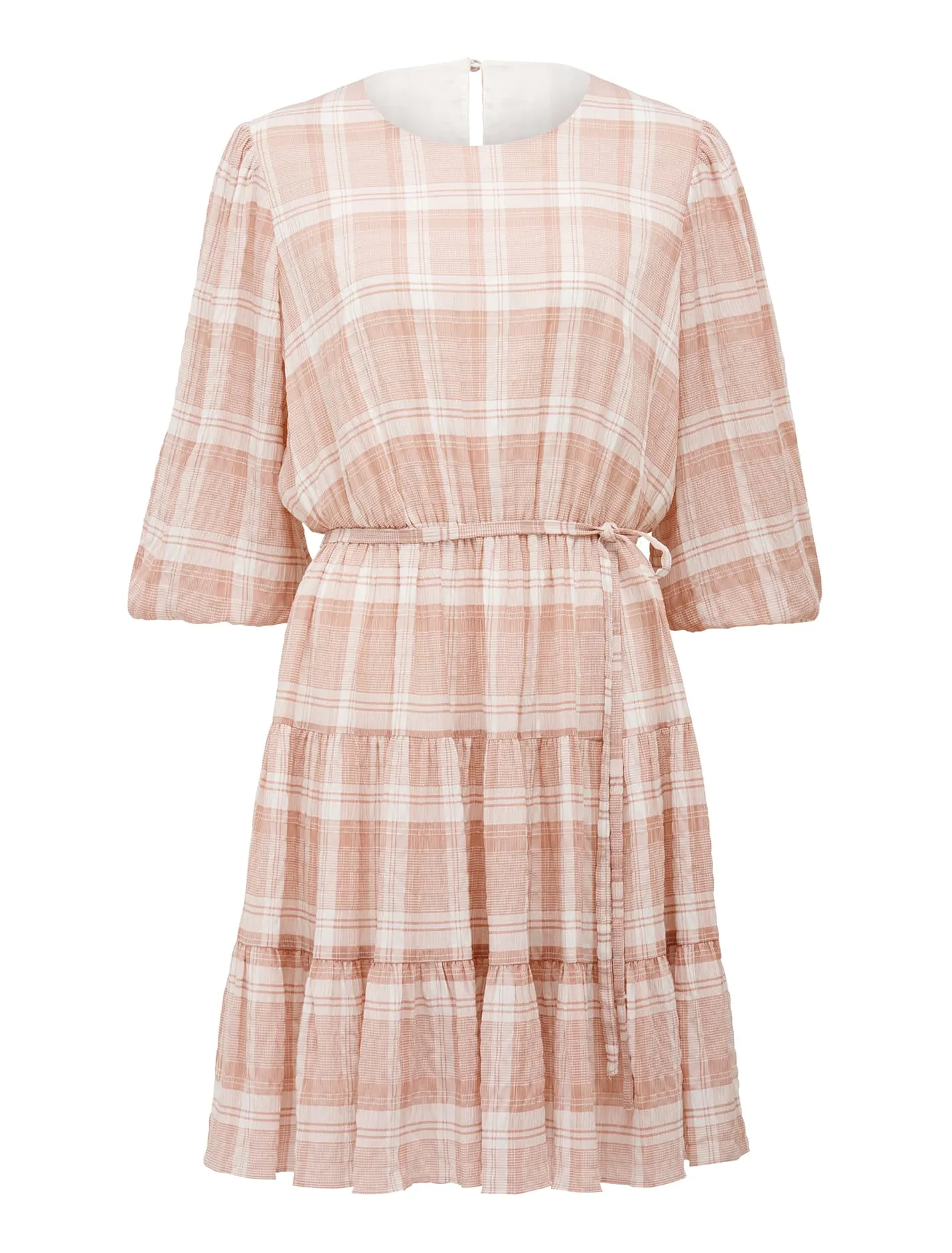 Kendall Check Skater Dress