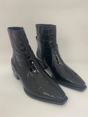 Kennel & Schmenger T Patent Chelsea Boots in Black 41-44030-370