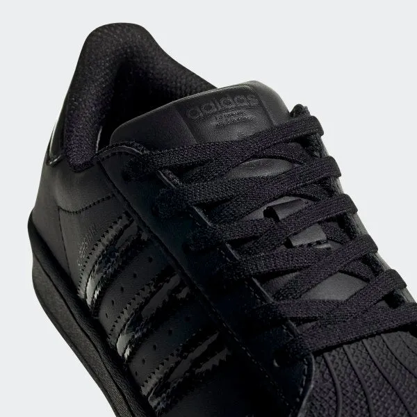 Kid's adidas Originals Black Iridescent Superstar Shoes