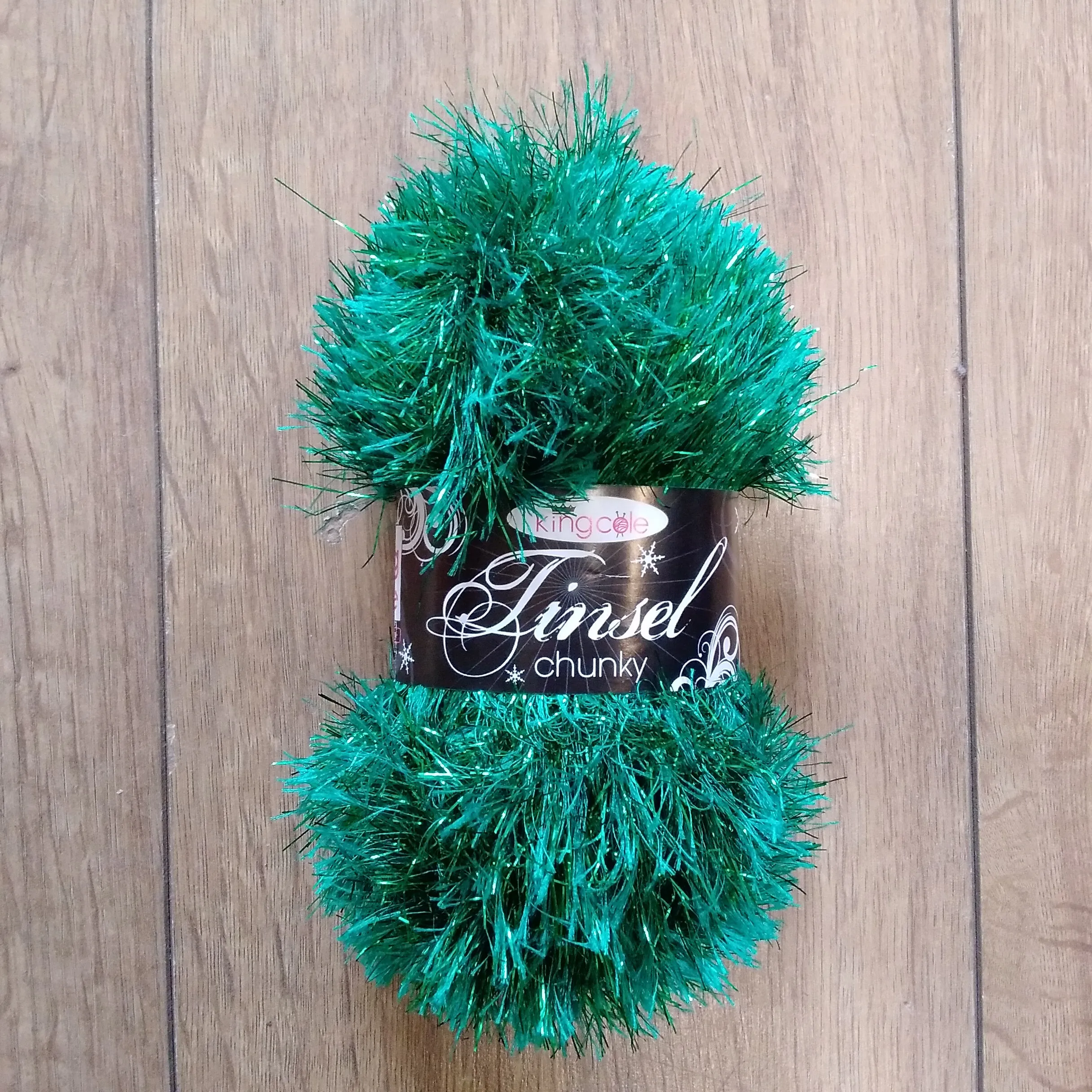 King Cole Tinsel Chunky Wool 50g - Various Shades