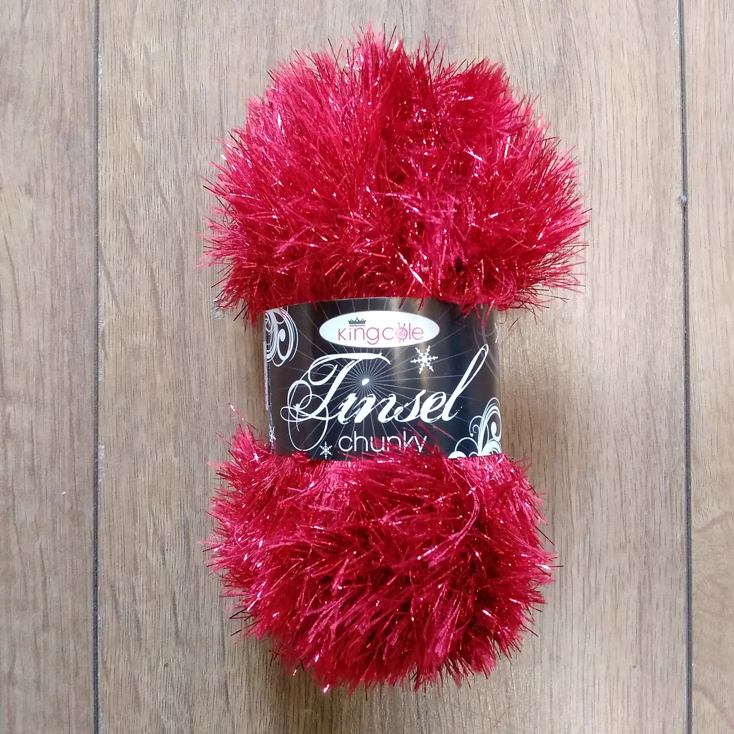 King Cole Tinsel Chunky Wool 50g - Various Shades