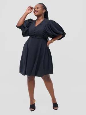 Knee Dress - Black