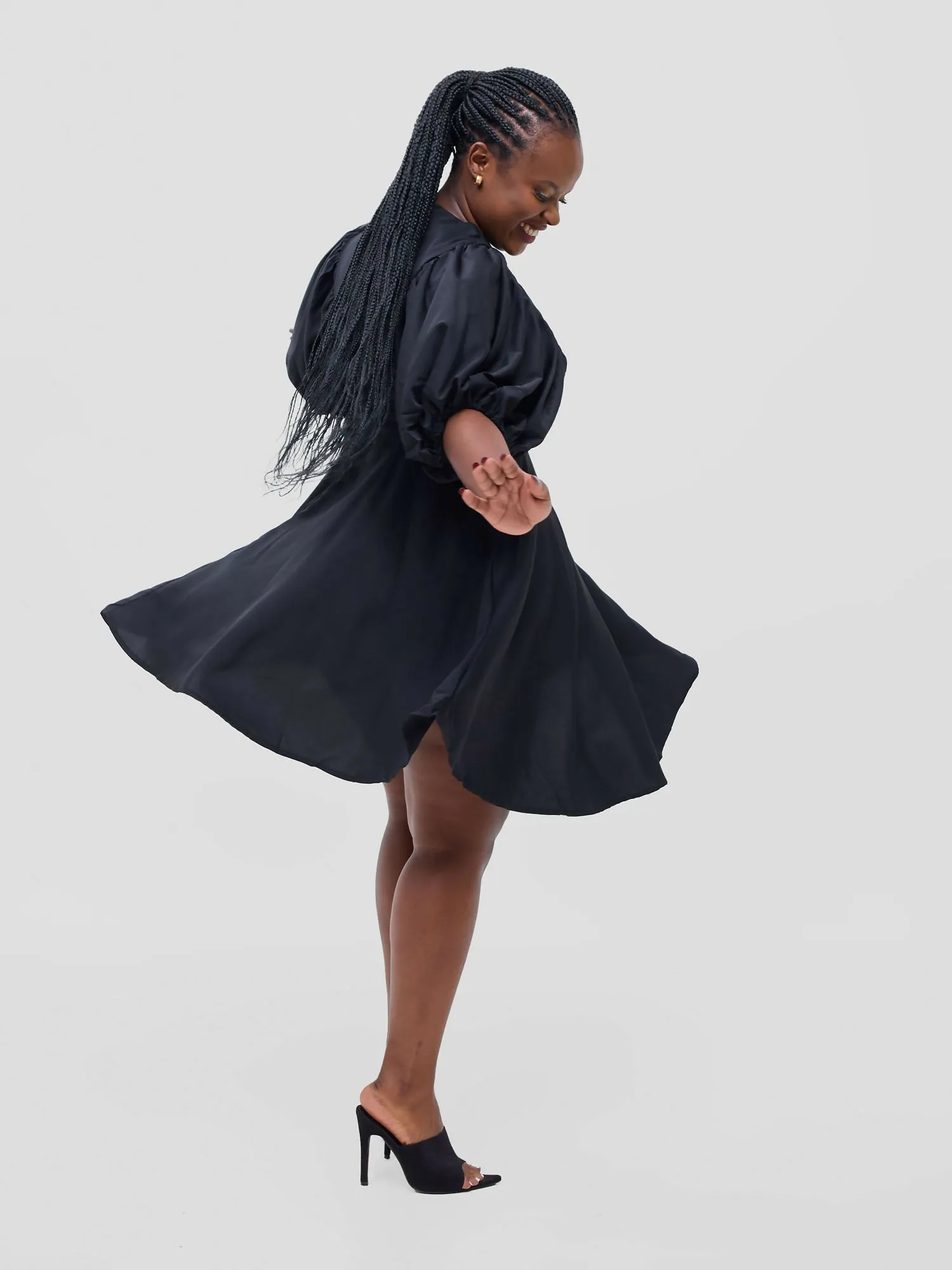 Knee Dress - Black