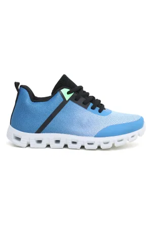 KNIT SNEAKERS-BLUE