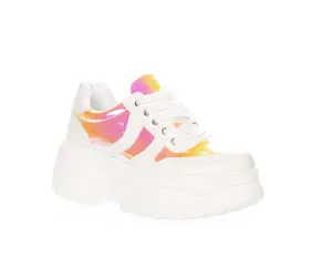 Lace Up Vegan Suede Sneakers