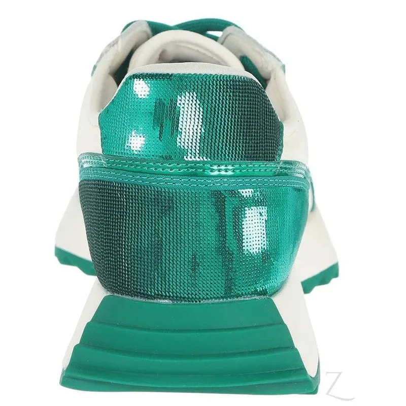 Ladies Everyday Chunky Sneakers | Lace Up | "Shaka"