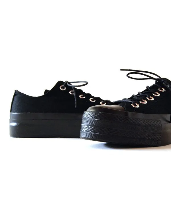 MAISON EUREKA/GYM SHOES(BLACK)
