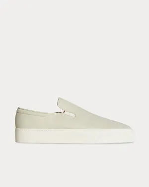 Marie H Canvas Stone Slip On Sneakers