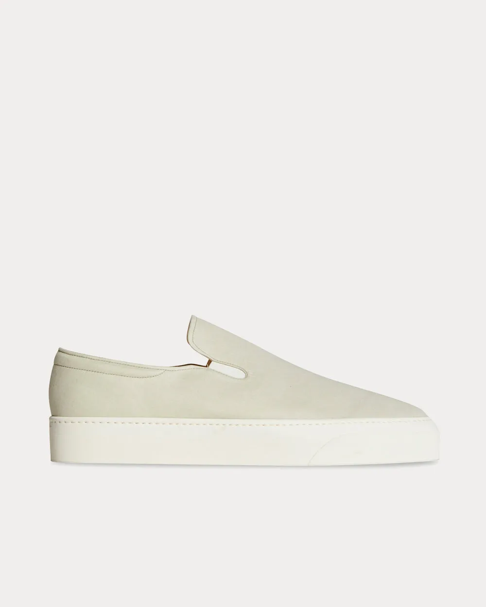 Marie H Canvas Stone Slip On Sneakers