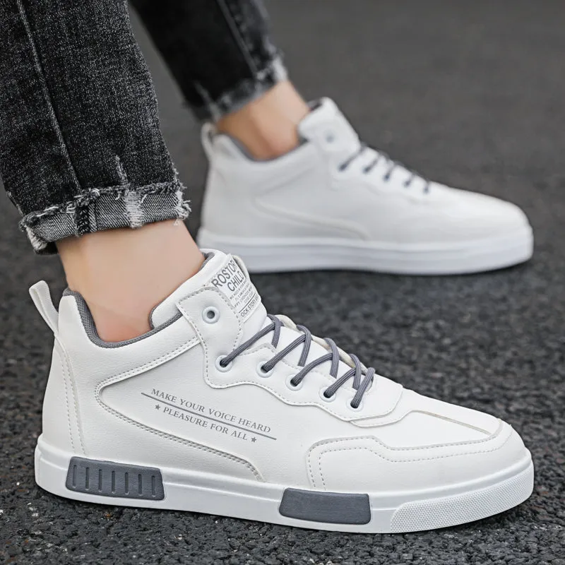 Men's Non-slip Leather Casual Sneakers