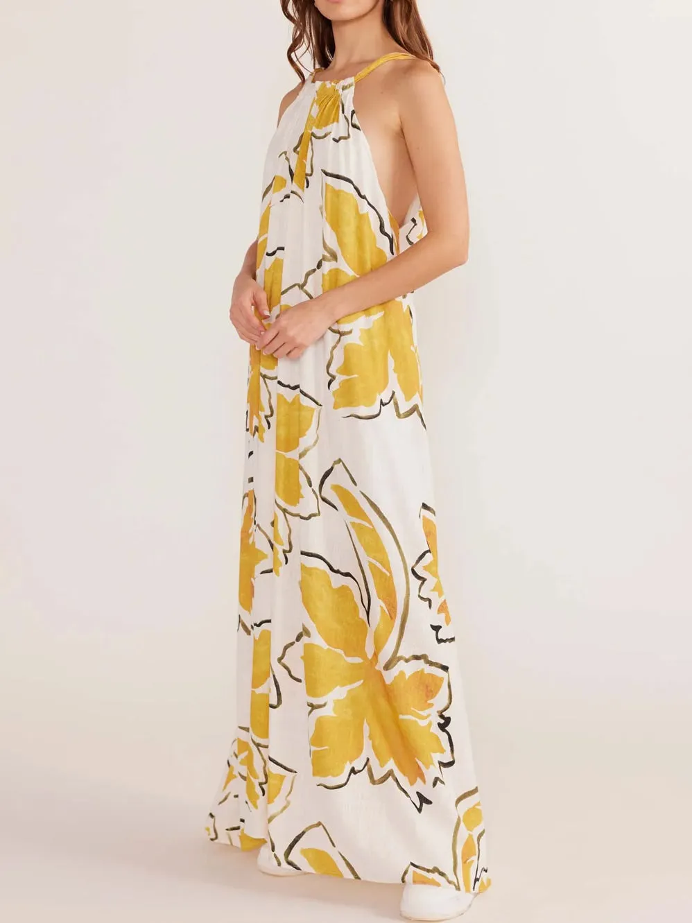 MINKPINK ZURI HALTER MAXI DRESS