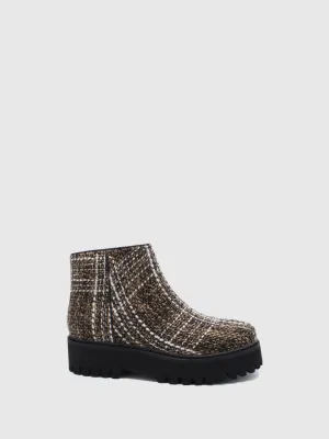 Multicolor Chelsea Ankle Boots