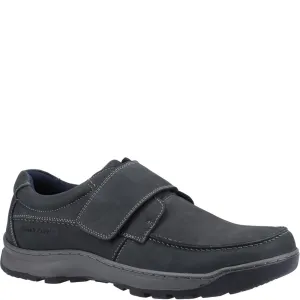 Navy Nubuck Casper Touch Fastening Shoes