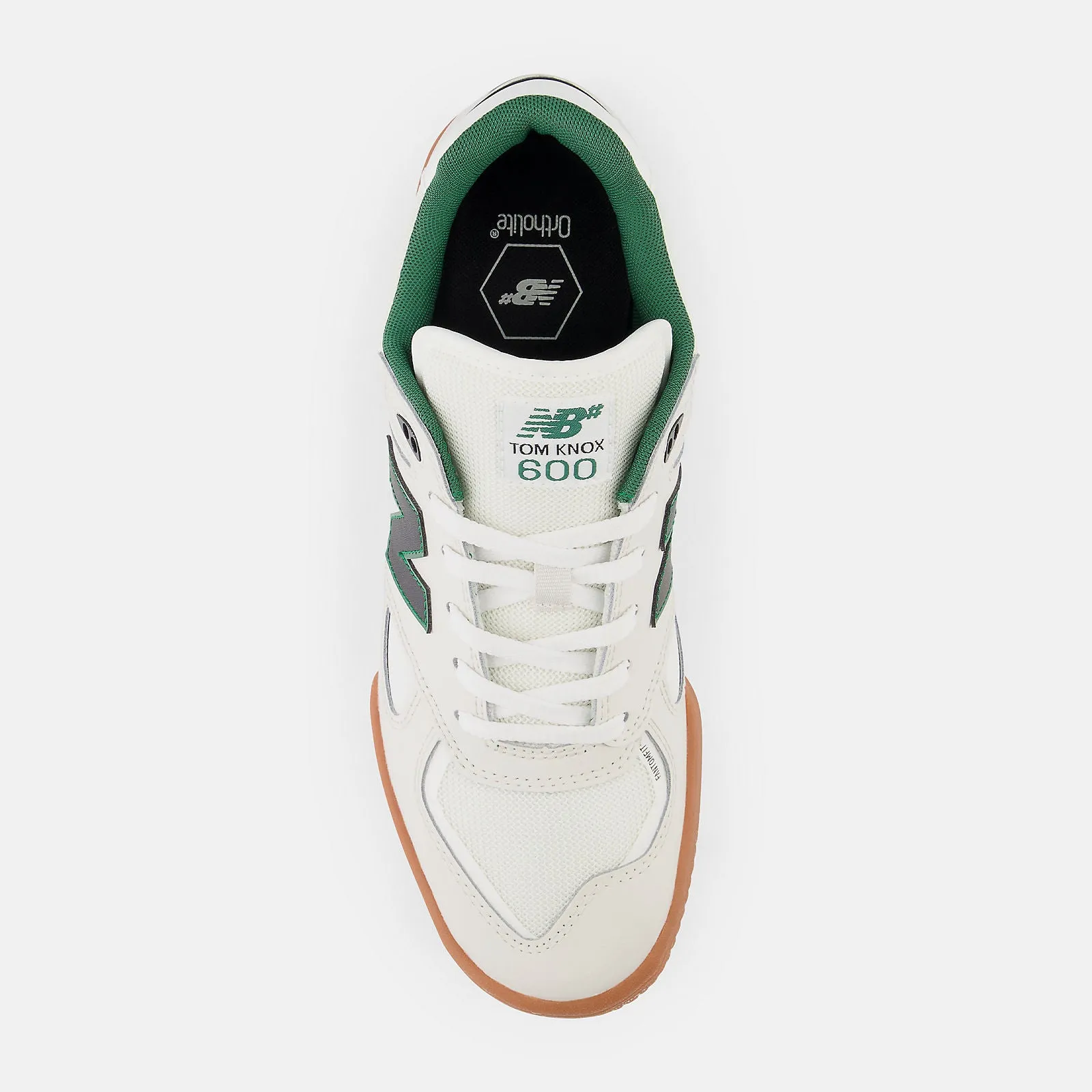NB Numeric Tom Knox 600 Sneakers - White and Green