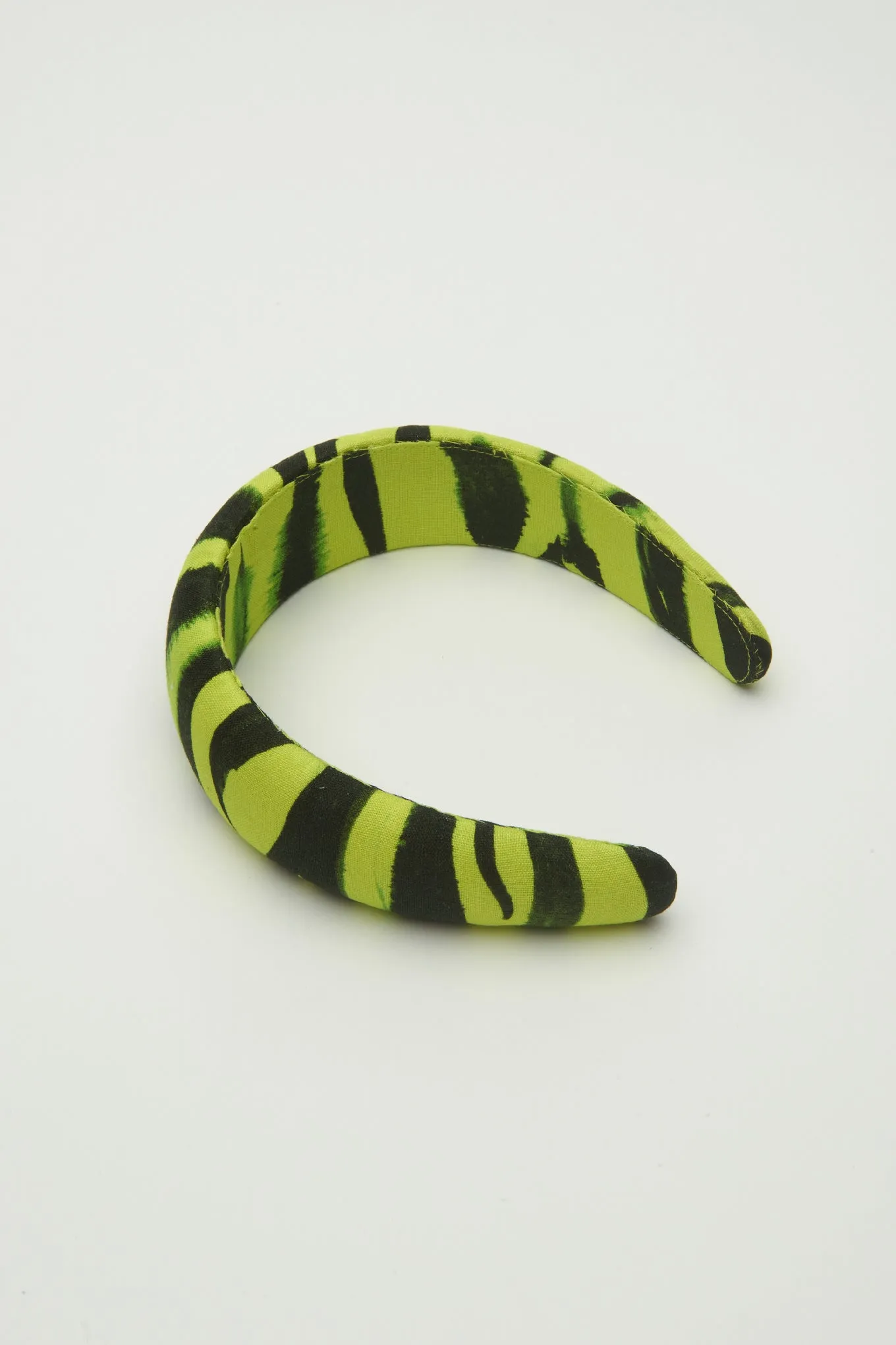 Neon Zebra Chunky Headband