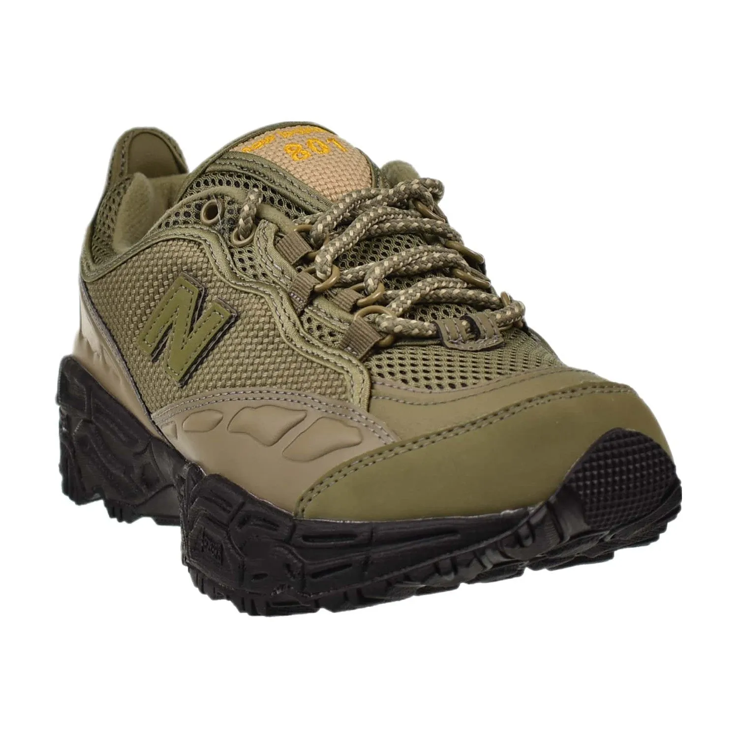 New Balance ML801 Men's Shoes Olive