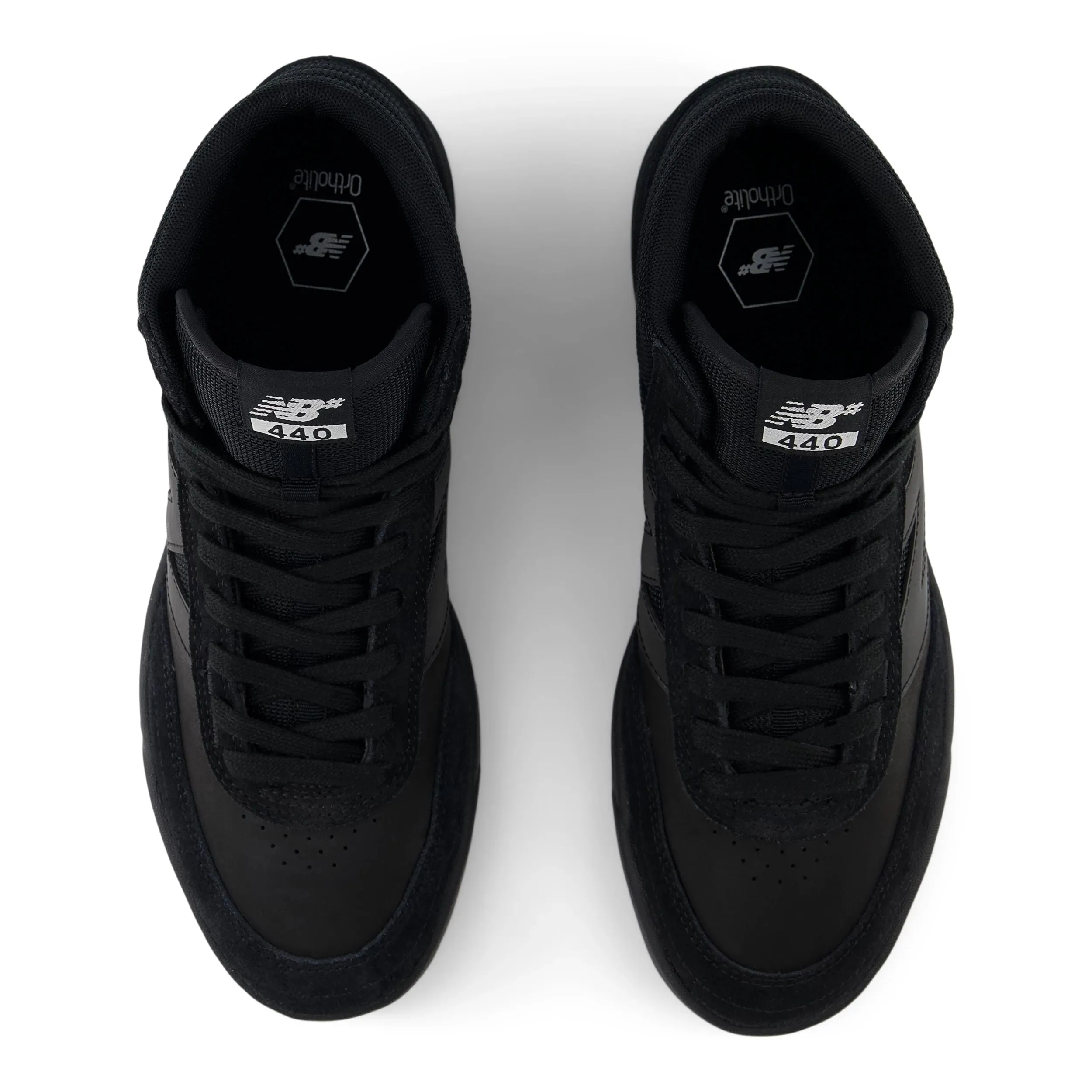 New Balance Numeric 440v2 High Skateboard Shoe - Black/Black
