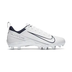 Nike Alpha Huarache 7 Varsity Low White/Navy Blue Lacrosse Cleats