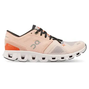 On Running Women's Cloud X 3 in Rose Sand