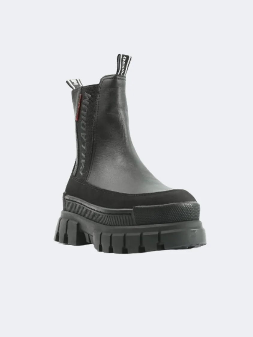 Palladium Revolt Chelsea Ranger Women Lifestyle Boots Black