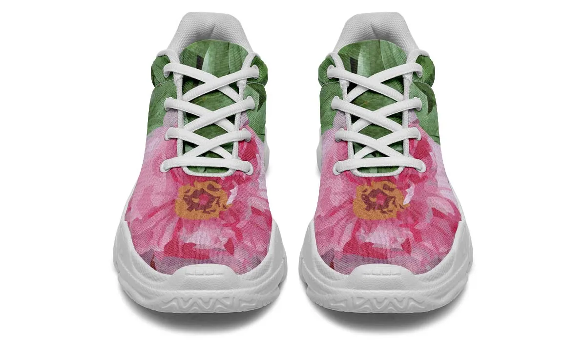 Peony Garden Chunky Sneakers