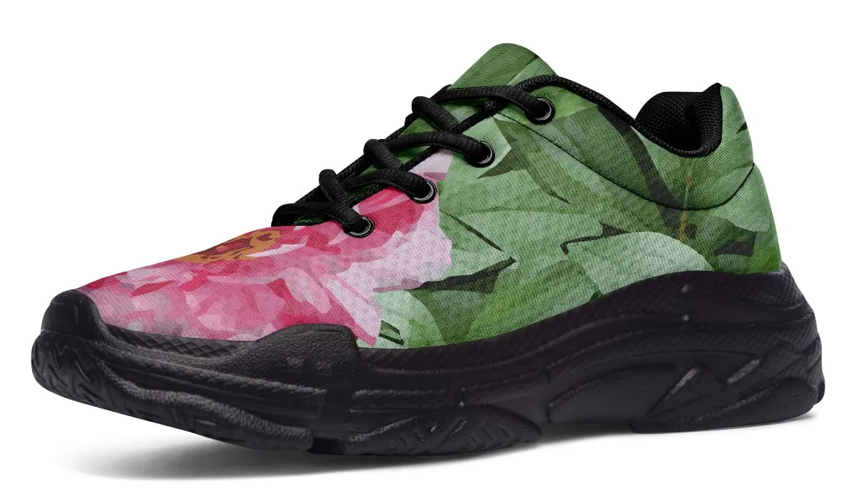 Peony Garden Chunky Sneakers
