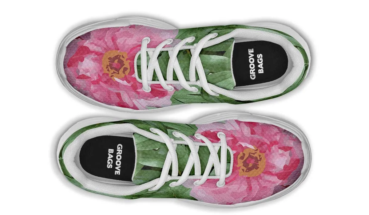 Peony Garden Chunky Sneakers