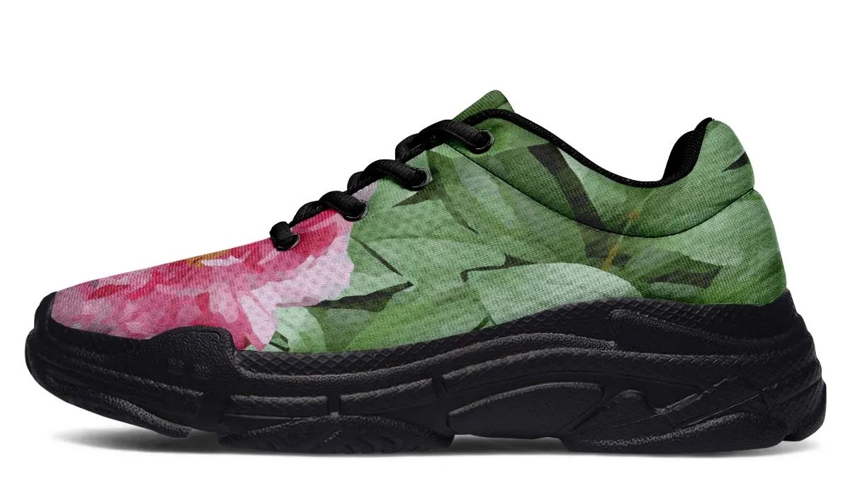 Peony Garden Chunky Sneakers